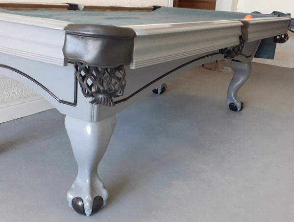 “Winners Choice” By World Of Leisure 8FT POOL TABLE - Fully Restored - Custom - Matching Wall Rack