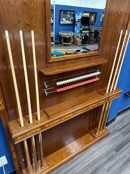 Custom Made Wall Cue Rack