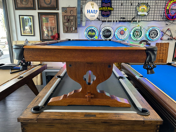 Custom Made 8FT Pool Table - Fully Restored - American Heritage
