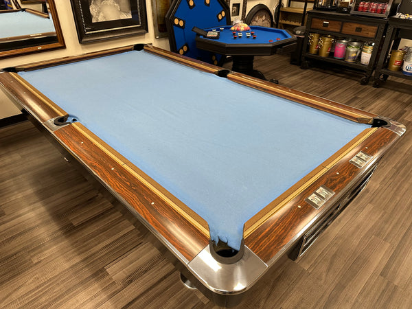 (2) Restored Brunswick Gold Crown I 9FT Pool Table