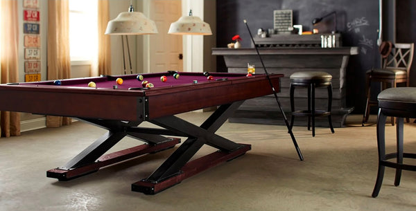 QUEST 8FT Pool Table - Navajo Finish