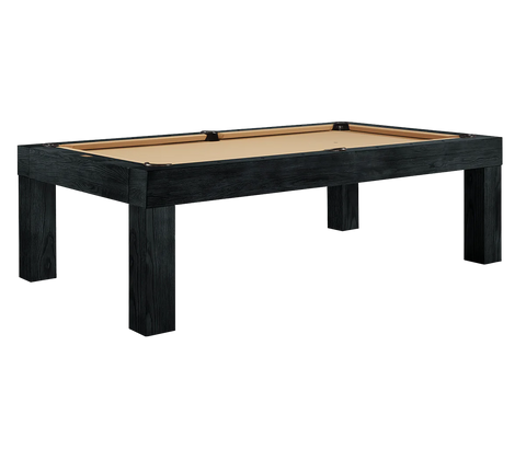 ALTA 8FT Pool Table - Black Ash Finish