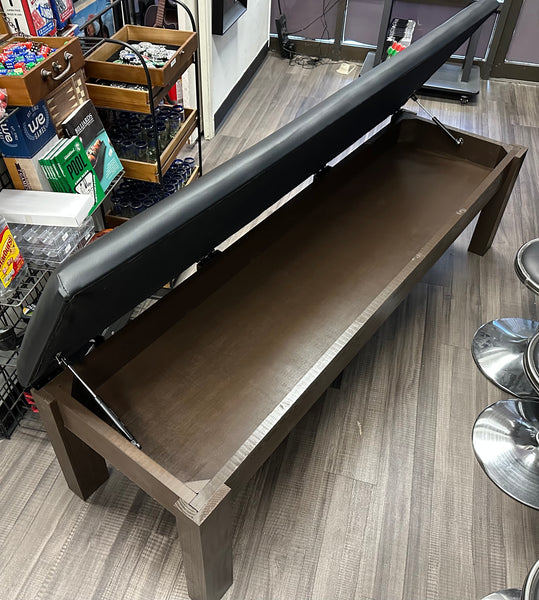 “EMPEROR” 7FT & 8FT POOL TABLE Dining Top & 2 Benches Bundle