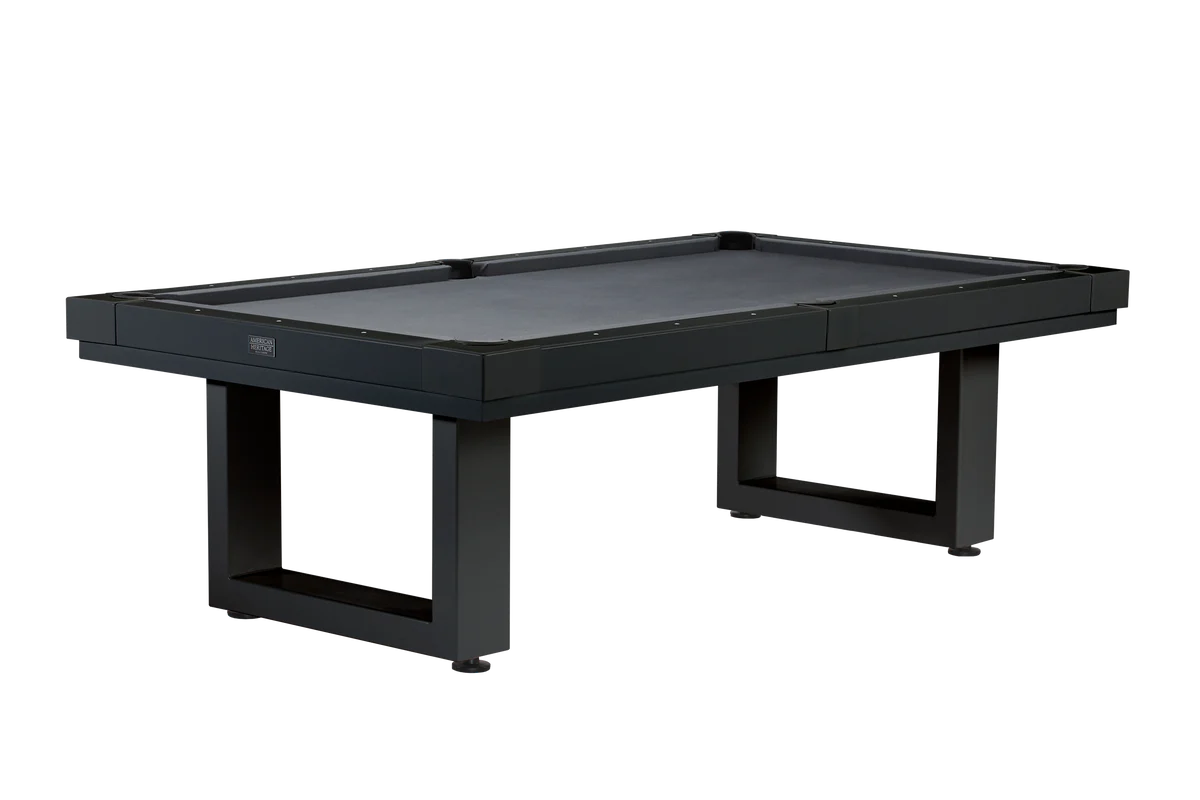 LANAI Outdoor 8FT Pool Table - Obsidian Black Finish