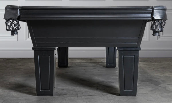 “Executive” 7FT & 8FT POOL TABLE (Black Finish)