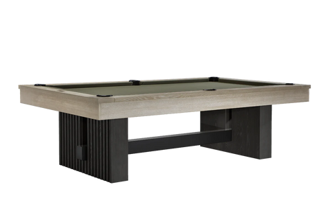 VANCOUVER 8FT Pool Table - Natural & Black Ash Finish