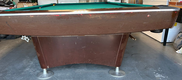 Brunswick Gold Crown I 9FT Pool Table ***Available For Custom Finish Restoration*** Ball Return Option***
