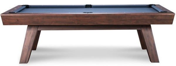 “GEORGE” 7FT & 8FT POOL TABLE (Nutmeg Finish) By Doc & Holliday - Dining Top Option