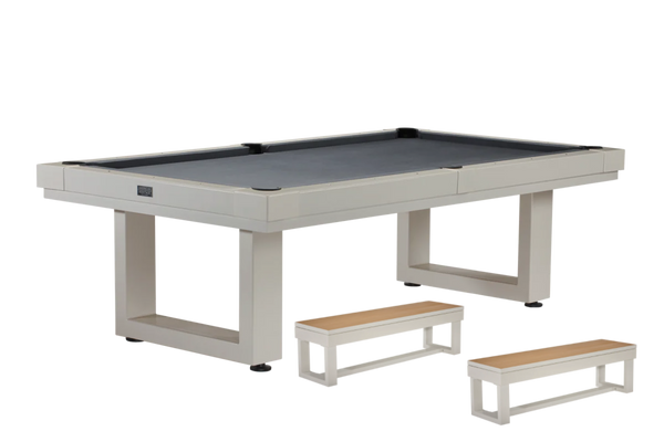 LANAI Outdoor 8FT Pool Table - Oyster Grey Finish