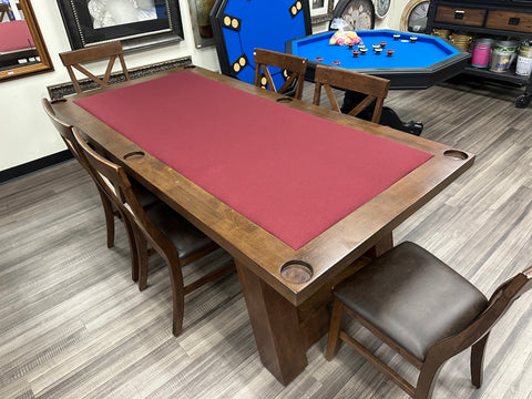 American Heritage Savannah Game Table W/6 Chairs ( Floor Model)