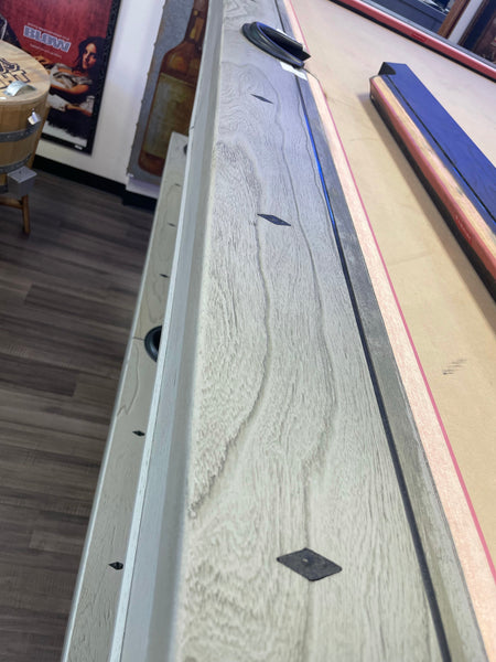 “EPOQUE” 7FT POOL TABLE - (Grey Wash Finish) (Brand New Floor Model) 1 At This Price