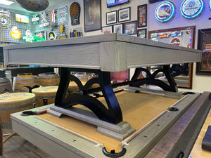 “EPOQUE” 7FT POOL TABLE - (Grey Wash Finish) (Brand New Floor Model) 1 At This Price