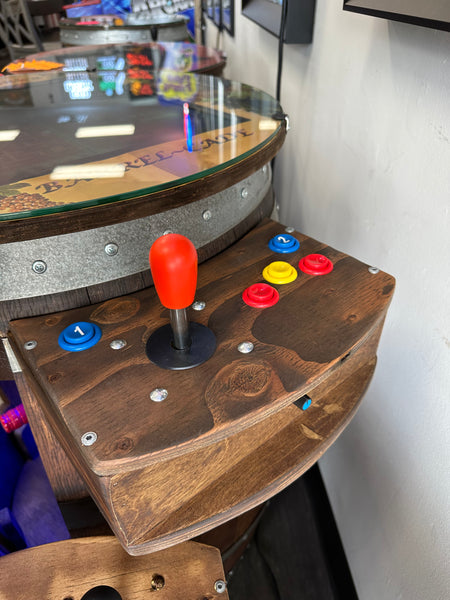 Custom Wine Barrel Arcade