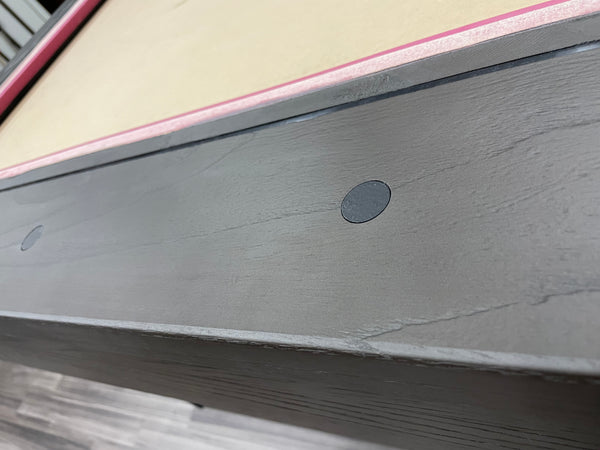 “STABLE” 7FT & 8FT POOL TABLE (Dark Grey Finish) Dining Top Option