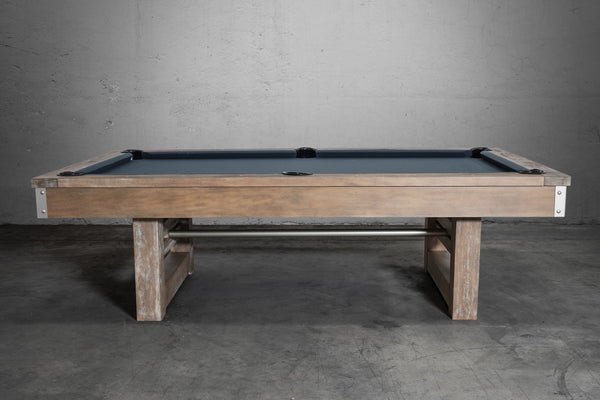 “Bryant” 7FT & 8FT POOL TABLE (Natural Finish) By Nixon Billiards - Dining Top Option