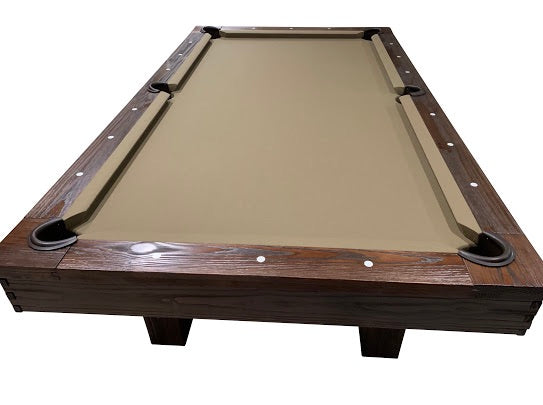 Executive” 8FT POOL TABLE (Distressed Brown Finish) – Chief Billiards