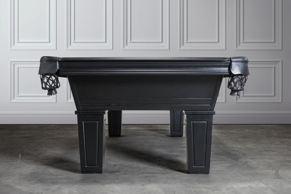 “Executive” 8FT POOL TABLE (Black Finish)