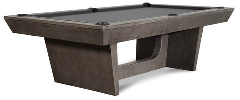 “KAI” 8FT POOL TABLE (Grayson Grey Finish) By Nixon Billiards - Dining Top Option