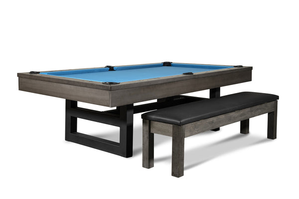 “VENTURE” 7FT & 8FT POOL TABLE (Dark Grey Finish) Dining Top Option
