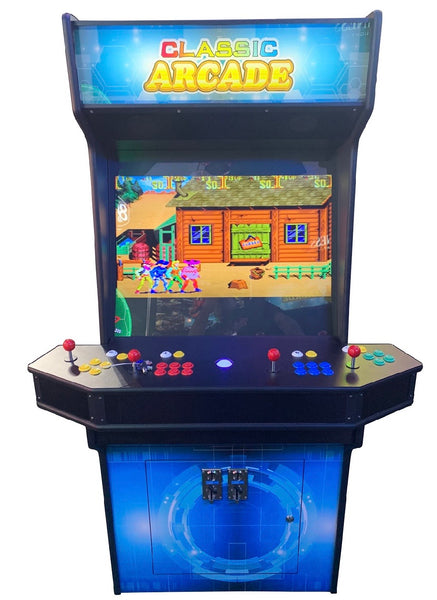 2-4 Player Upright Classic Arcade Machine 32” Screen