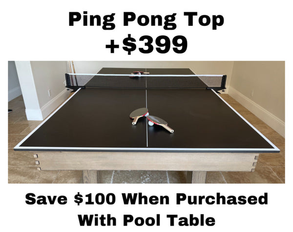 “THE PITTSBURGH” 8FT POOL TABLE