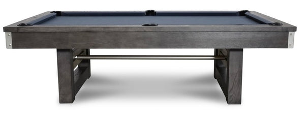 “Bryant” 7FT & 8FT POOL TABLE (Gray Finish) By Nixon Billiards - Dining Top Option