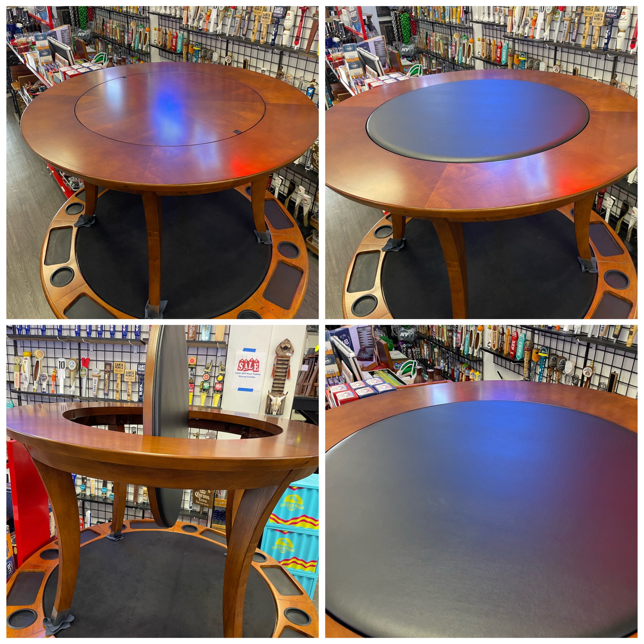 Poker/Dining Conversion Table - Flip Top - Brand New