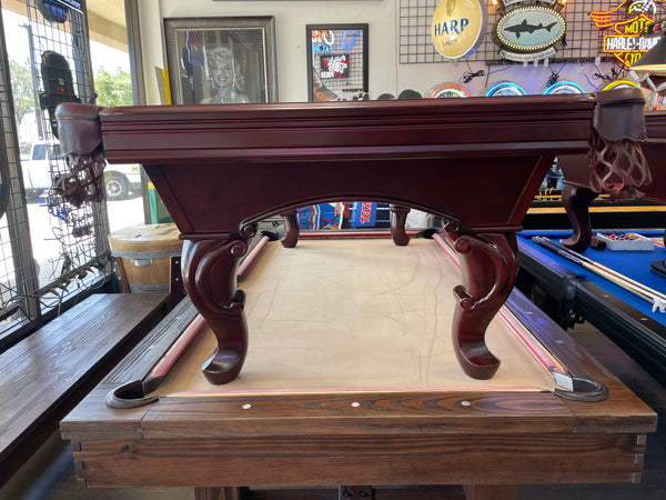 “ROSE” 8FT POOL TABLE (Mahogany Or Cherry Finish)