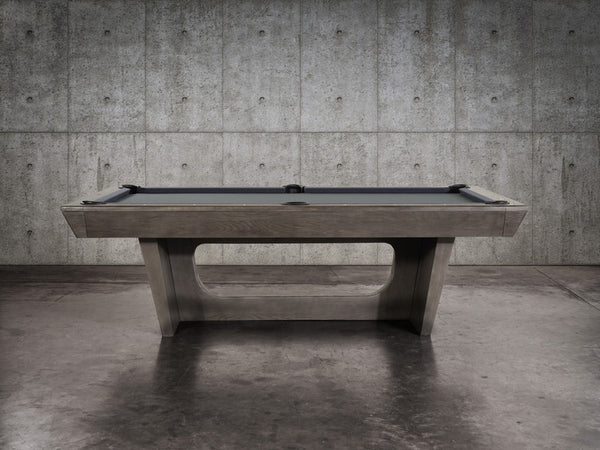 “KAI” 8FT POOL TABLE (Grayson Grey Finish) By Nixon Billiards - Dining Top Option