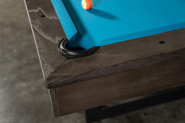 “VENTURE” 7FT & 8FT POOL TABLE (Dark Grey Finish) Dining Top Option