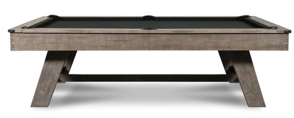 “Hunter” 7FT & 8FT POOL TABLE (Antique Finish - Wood Legs) Dining Top Option By Nixon Billiards