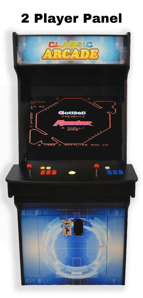 2-4 Player Upright Classic Arcade Machine 32” Screen