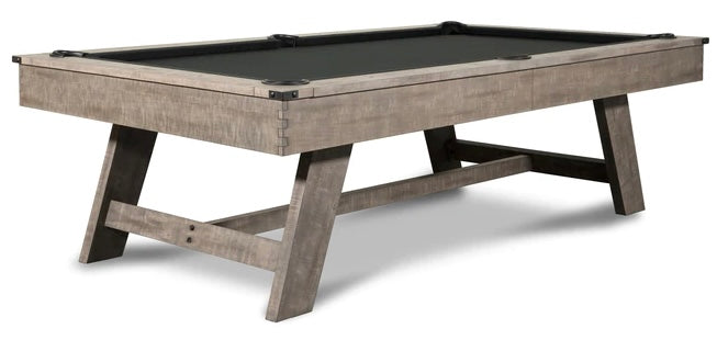 “Hunter” 7FT & 8FT POOL TABLE (Antique Finish - Wood Legs) Dining Top Option By Nixon Billiards