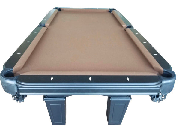 “MEADOW” 7FT & 8FT POOL TABLE (Black Finish)