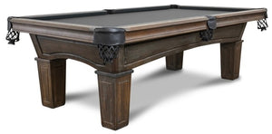 “WAYA” 8FT POOL TABLE (Brown Wash Finish)