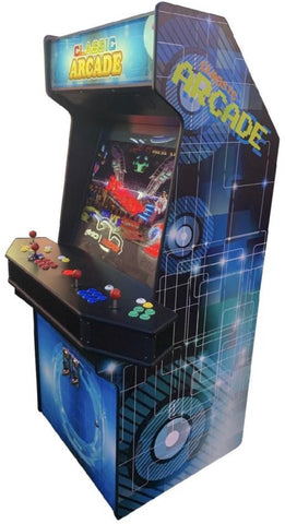 2-4 Player Upright Classic Arcade Machine 32” Screen