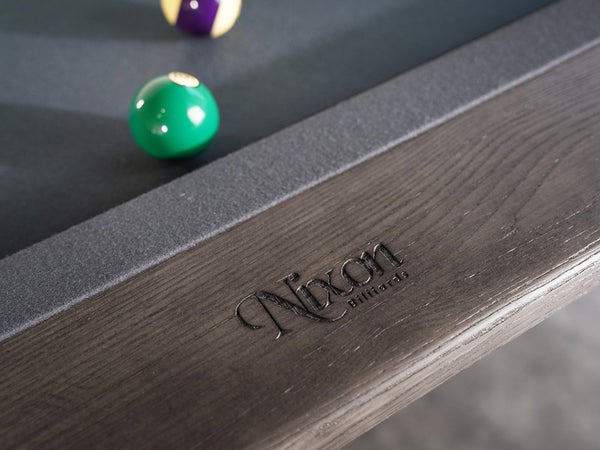 “KAI” 8FT POOL TABLE (Grayson Grey Finish) By Nixon Billiards - Dining Top Option
