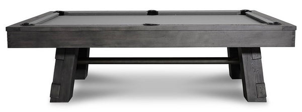 “GEORGIA” 7FT & 8FT POOL TABLE (Gray Finish) By Nixon Billiards - Dining Top Option