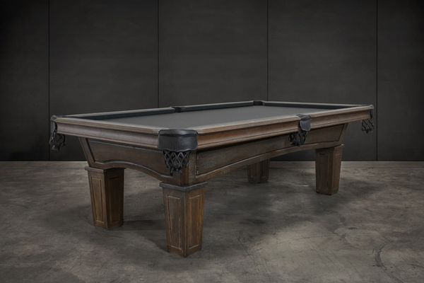 “WAYA” 8FT POOL TABLE (Brown Wash Finish)