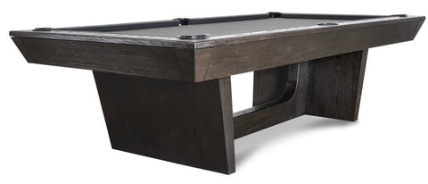 “KAI” 7FT & 8FT POOL TABLE (Waxed Brown Finish) By Nixon Billiards - Dining Top Option