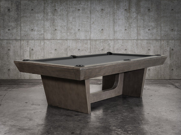 “KAI” 8FT POOL TABLE (Grayson Grey Finish) By Nixon Billiards - Dining Top Option