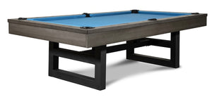 “VENTURE” 7FT & 8FT POOL TABLE (Dark Grey Finish) Dining Top Option