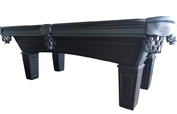 “MEADOW” 7FT & 8FT POOL TABLE (Black Finish)