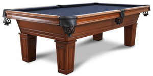 “Executive” 8FT POOL TABLE (Distressed Brown Finish)