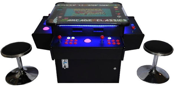 Classic Arcade Machine Cocktail Table 3 Sided