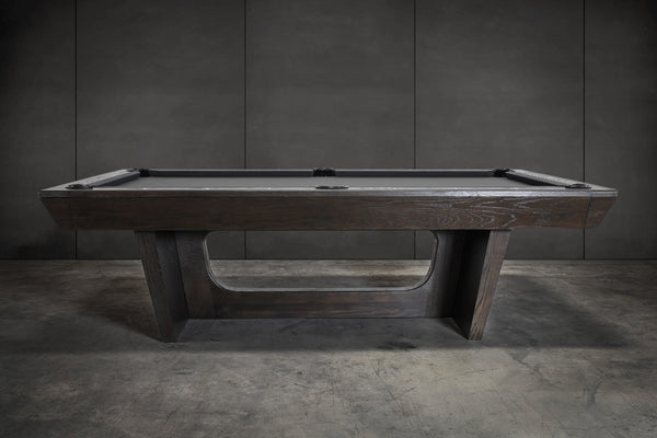 “KAI” 7FT & 8FT POOL TABLE (Waxed Brown Finish) By Nixon Billiards - Dining Top Option