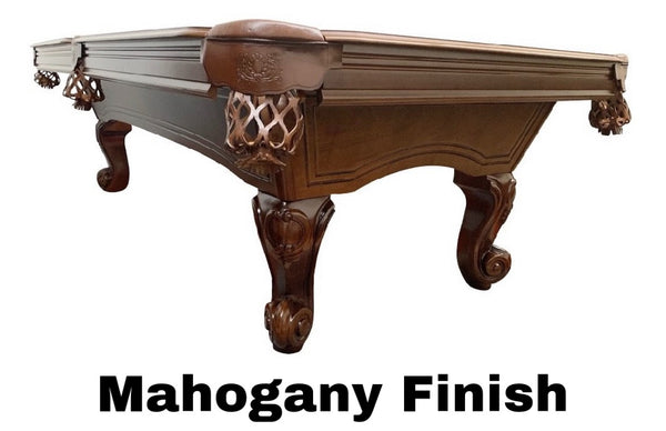 “ALICE” 7FT & 8FT POOL TABLE (Cherry Or Mahogany Finish)