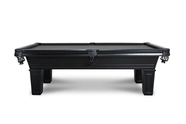“Executive” 8FT POOL TABLE (Black Finish)