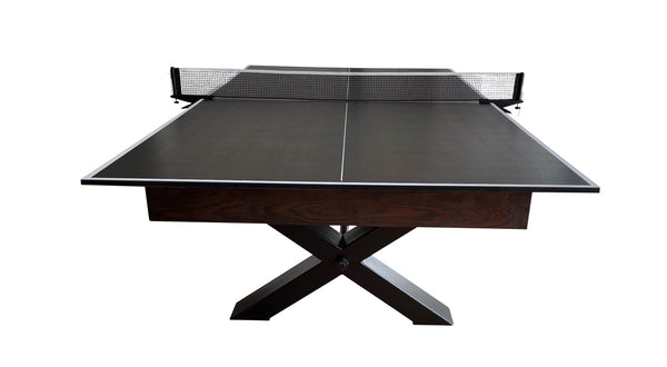 “The Emperor” 7FT & 8FT POOL TABLE - (Brown Finish) Dining Top Option