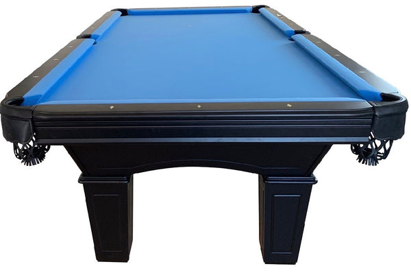 “MEADOW” 7FT & 8FT POOL TABLE (Black Finish)